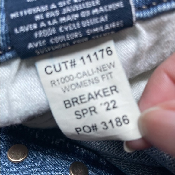 Fidelity Denim Jimi Breaker High-Rise Boyfriend Jeans Breaker 30 Fidelity Denim - Picture 13 of 14